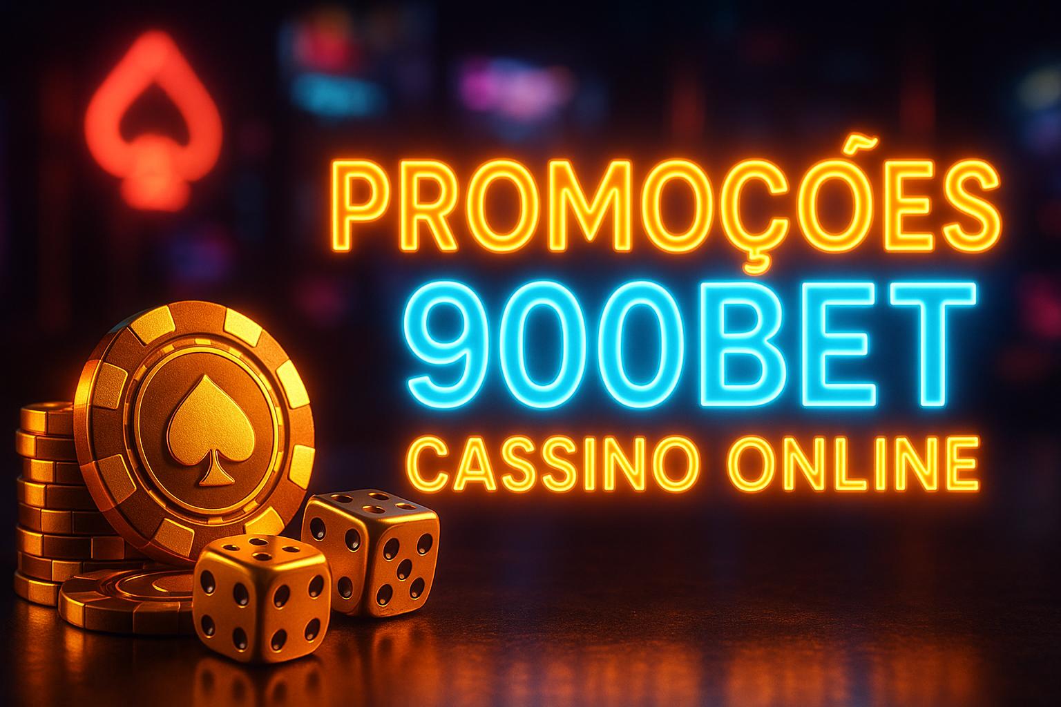 O bônus promocional 900BET é uma ótima maneira de começar sua aventura