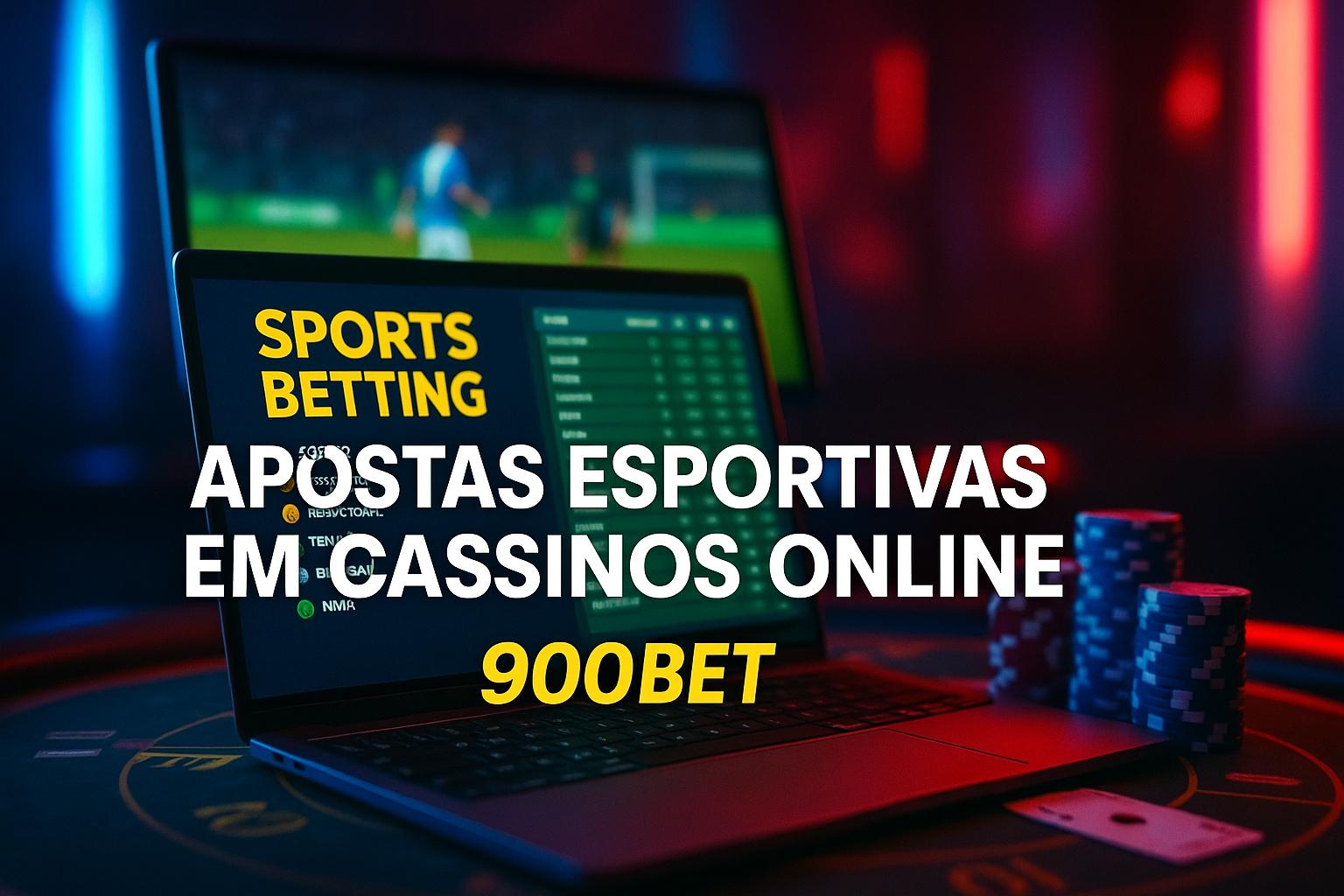 Apostas esportivas no cassino online 900BET