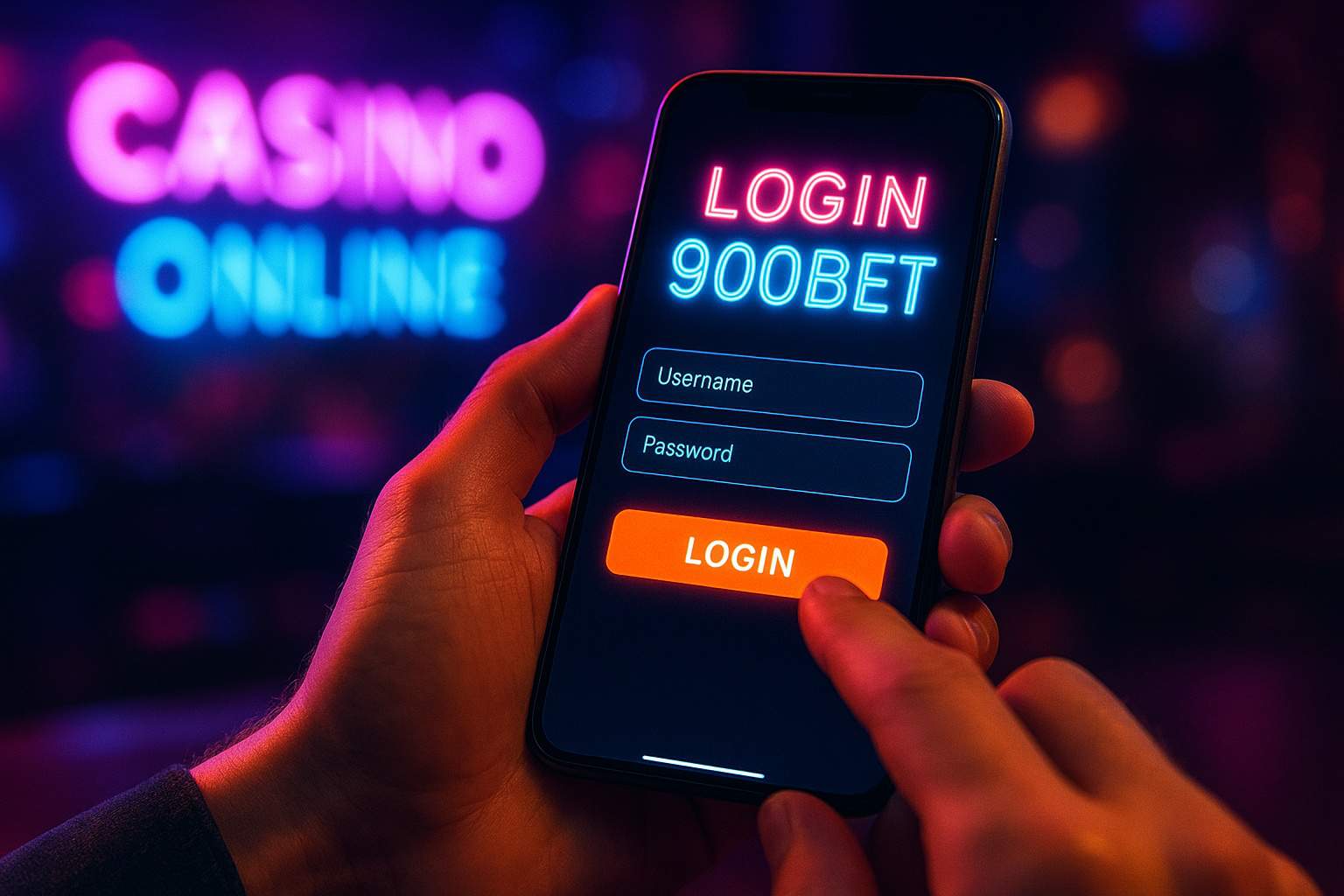 Login no Cassino 900BET